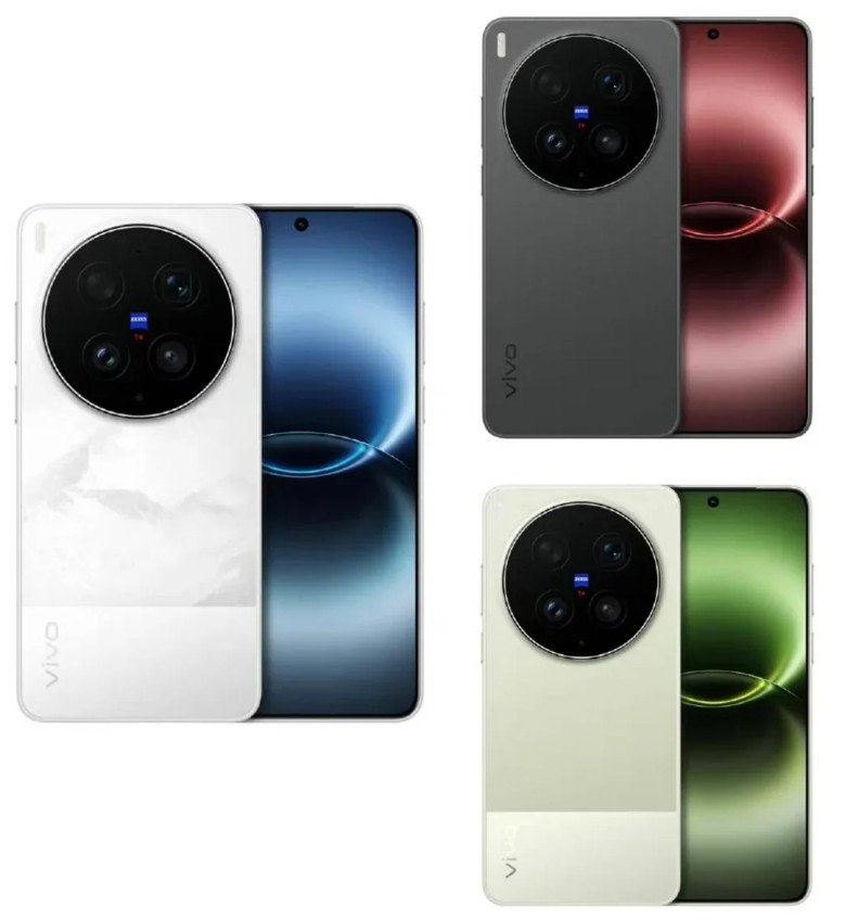 У мережі показали нові Vivo X300 Ultra та X300s у радикально нових кольорах