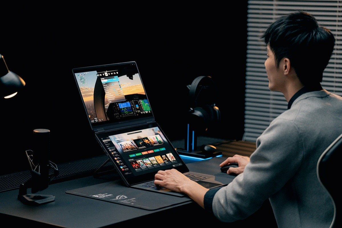 В Украине появился игровой ноутбук ROG Zephyrus Duo с двумя экранами за 400 000 грн