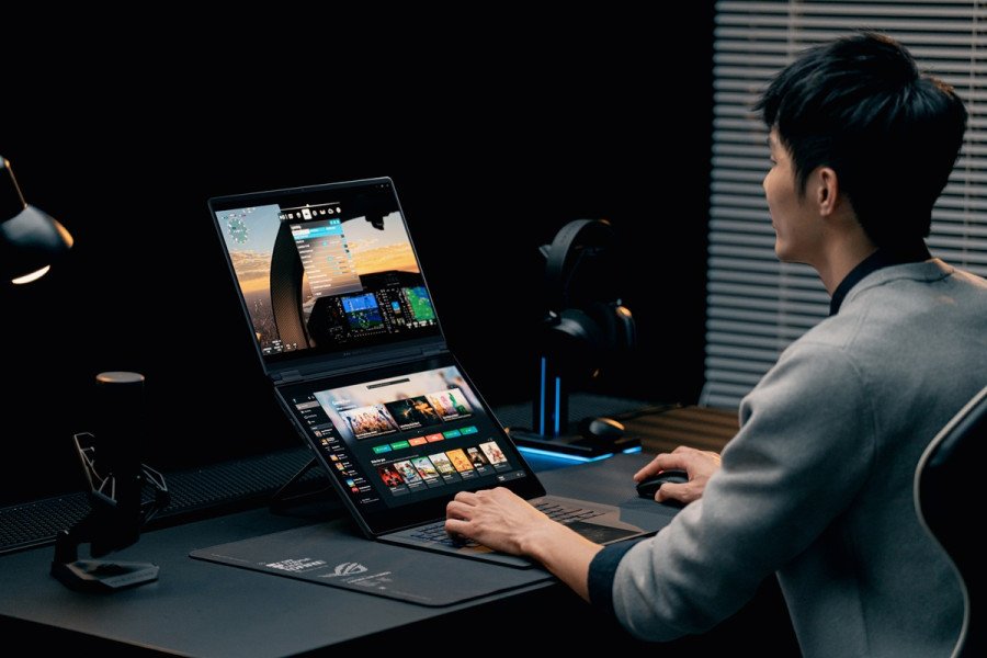 Перший у світі ігровий ноутбук із двома 16″ екранами ROG Zephyrus Duo надійшов у продаж в Україні