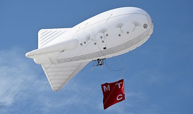 Оператор МТС собирается улучшить мобильную связь посредством аэростатов