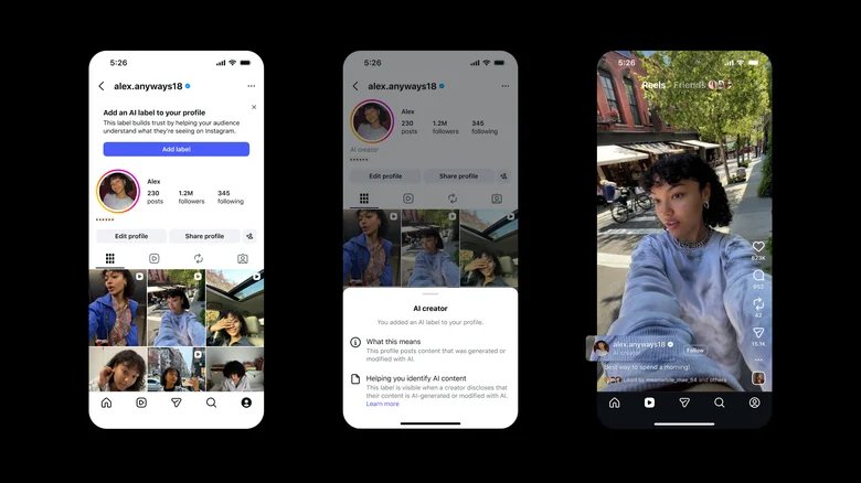 Пользователи Instagram смогут помечать контент, созданный ИИ